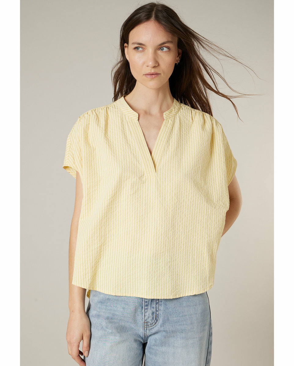 Chemisier Femme DANIELA BL W Jaune