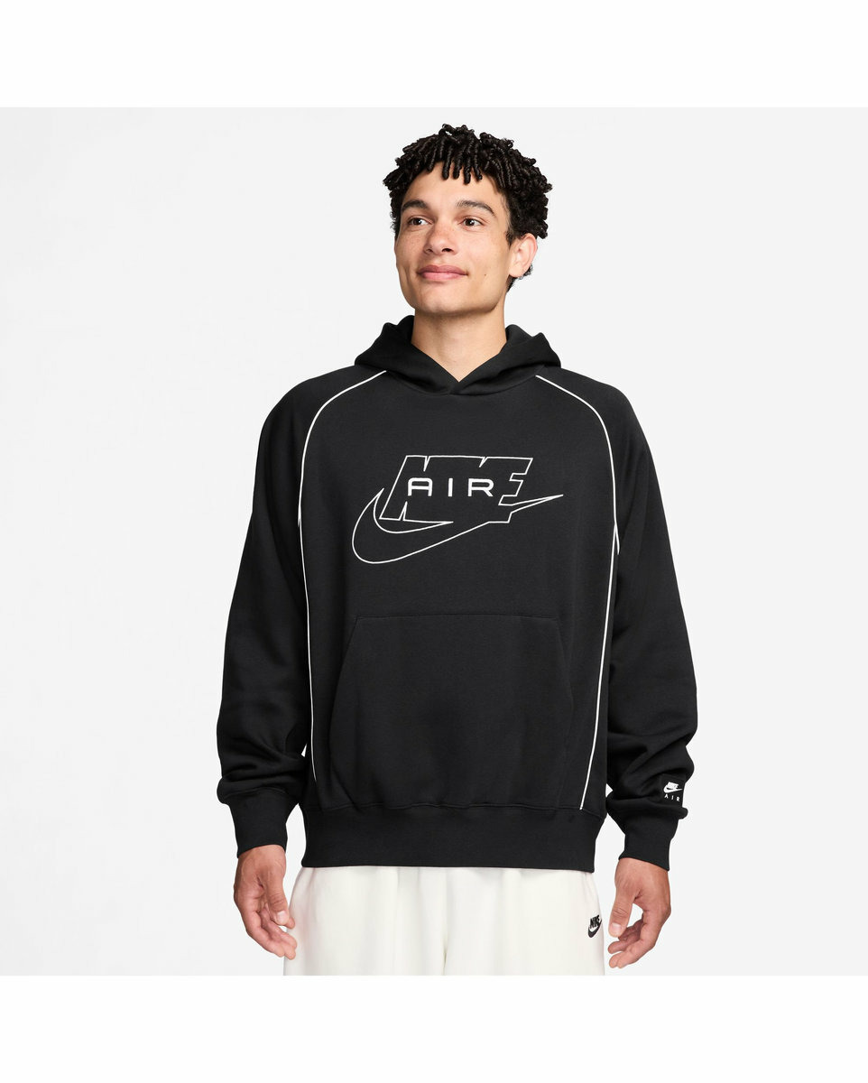 Sweat à capuche Homme M NK AIR PO HDY Noir