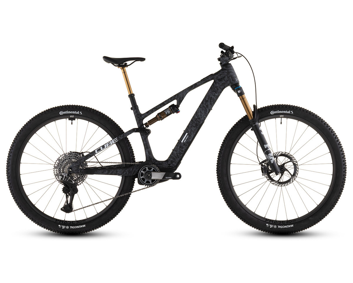 VTT tout suspendu électrique AMS HYBRID ONE44 C:68X SLT 400X Noir/Blanc