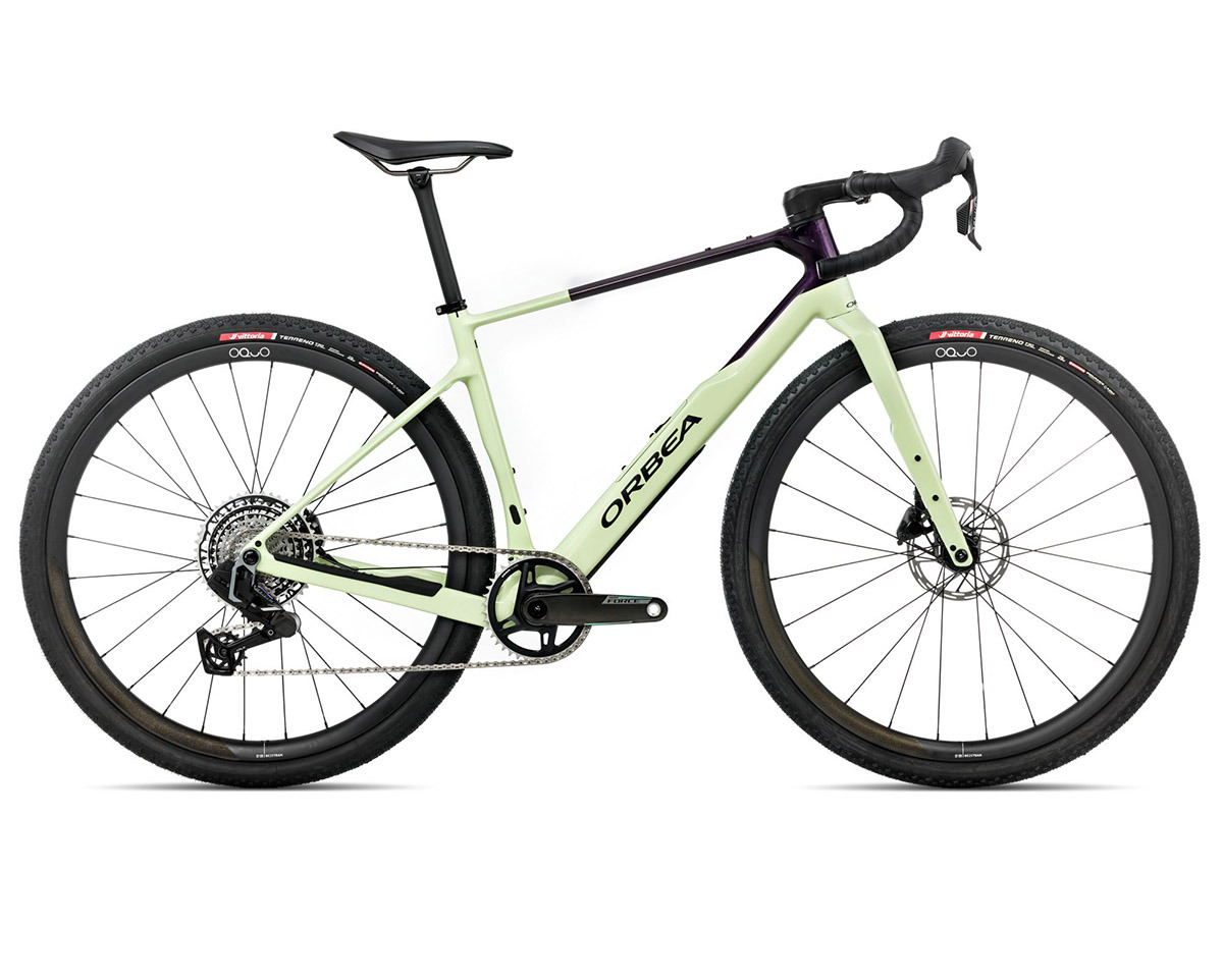 Vélo de gravel TERRA M21ETEAM 1X Vert Acide/Violet