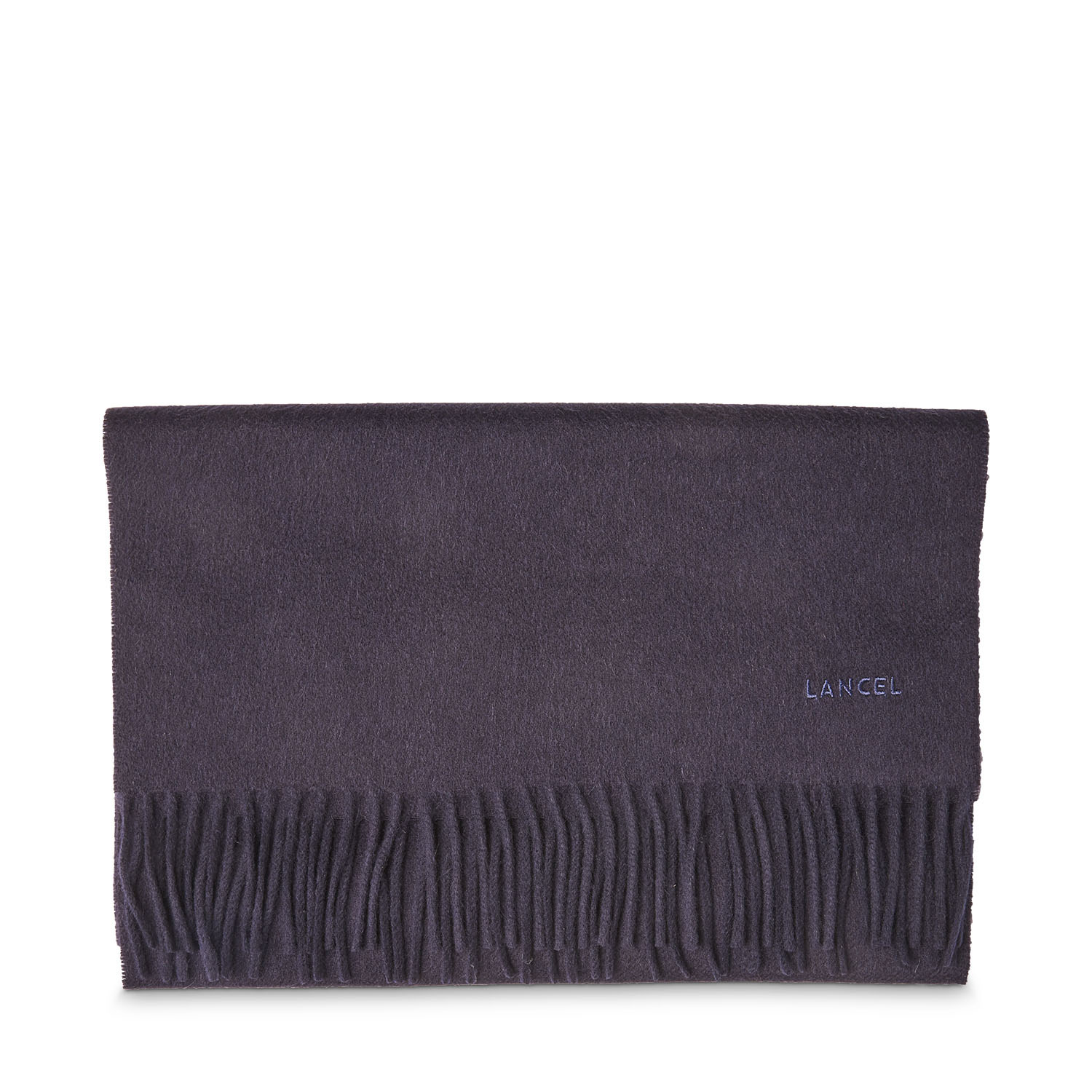 KASHMIR TISSE - Echarpe Homme - Bleu Marine