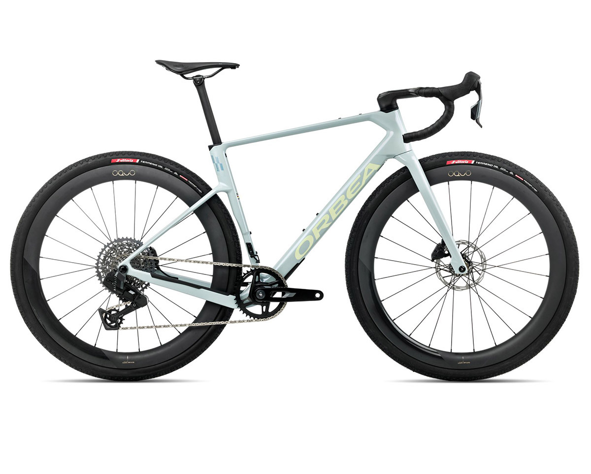 Vélo de gravel TERRA RACE M31ELTD 1X Bleu Béton