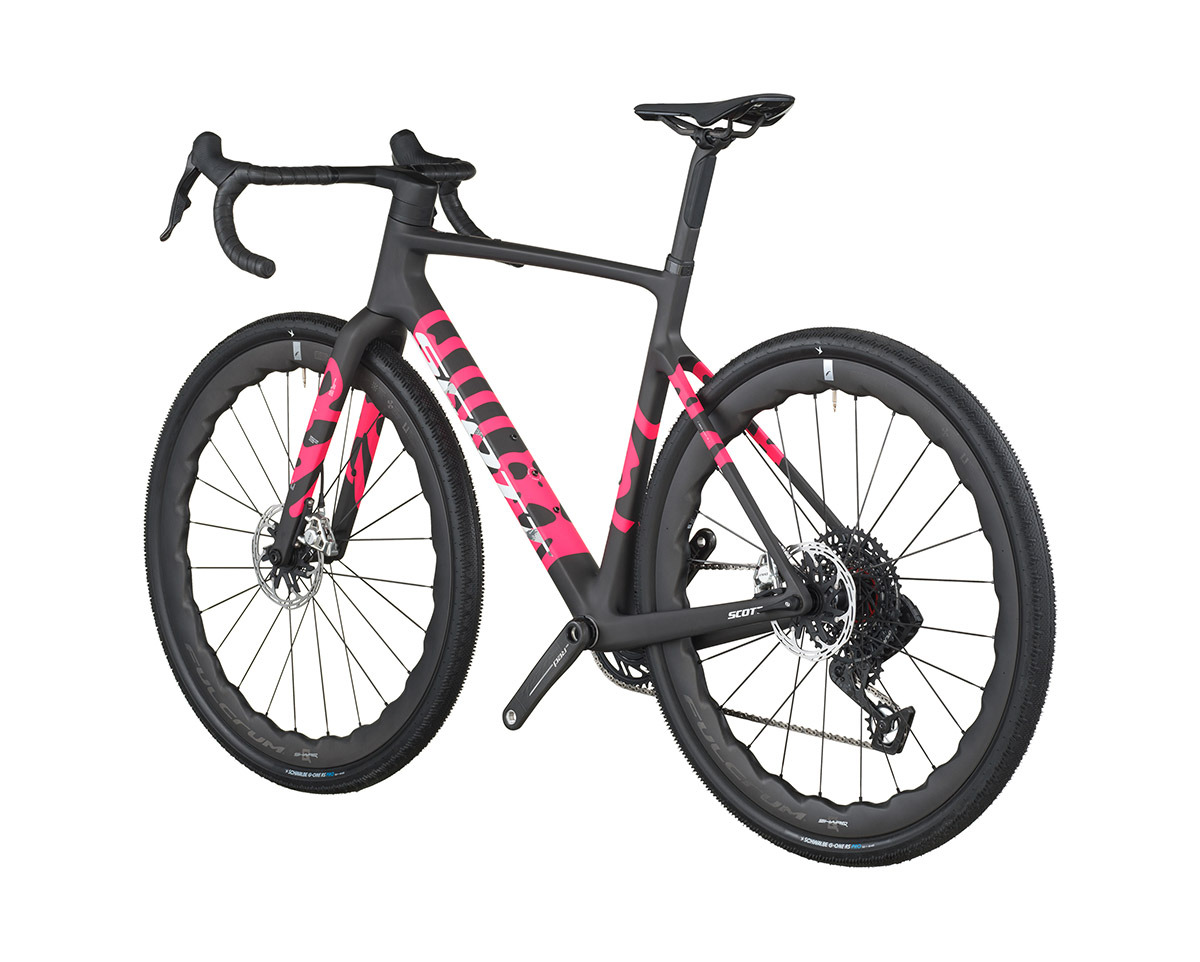 Vélo de gravel ADDICT GRAVEL RC Noir Carbone