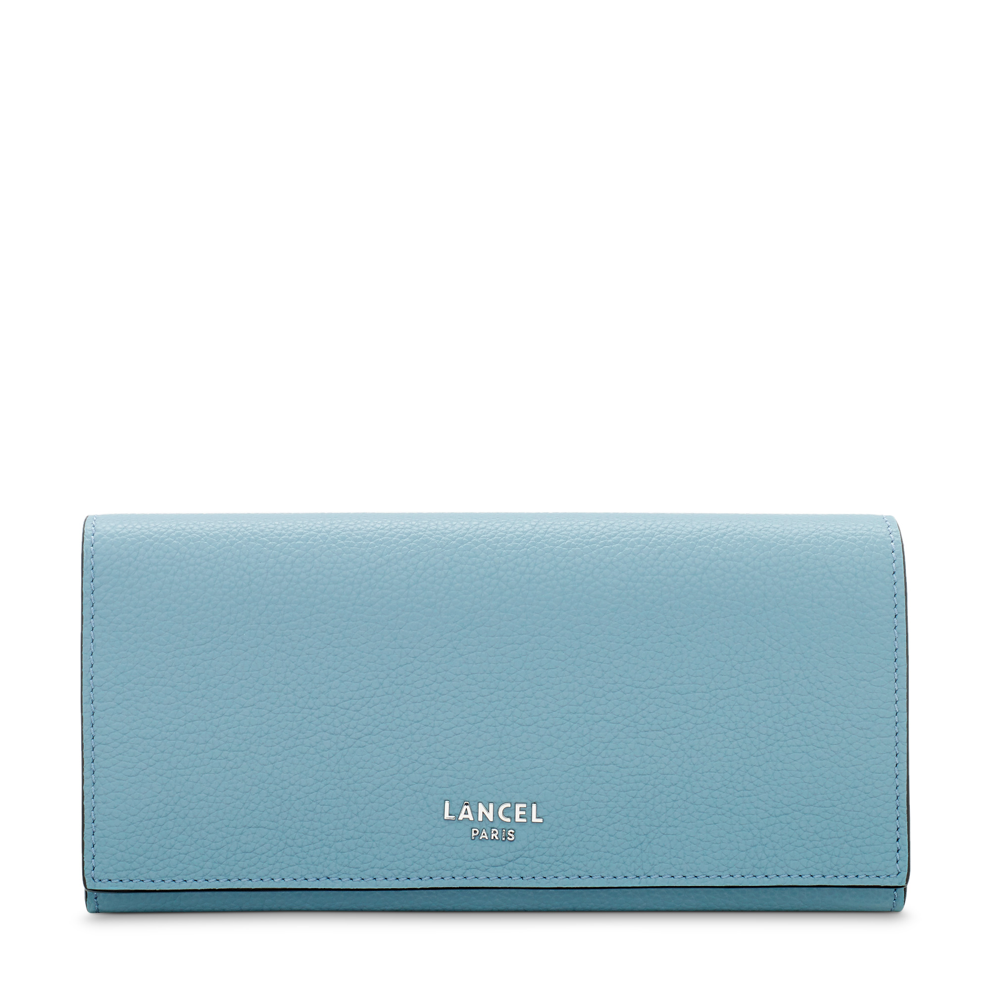 Lettrines de Lancel - Portefeuille continental rabat - Grand modèle - Nuage