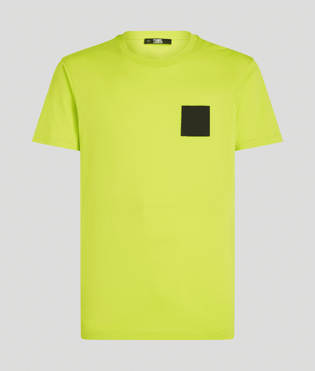 SQUARE RUBBER PATCH TSHIRT