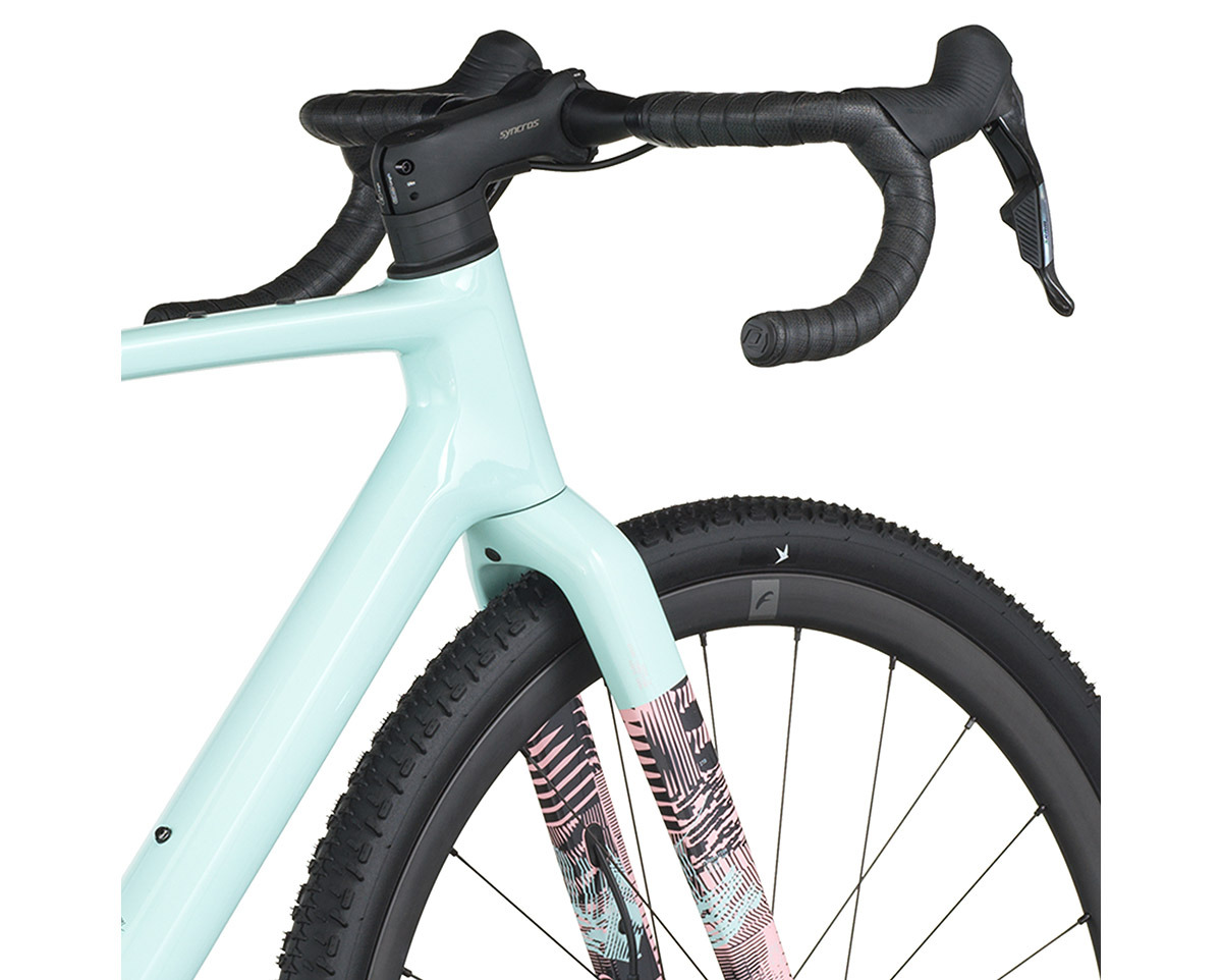 Vélo de gravel ADDICT GRAVEL 10 Bleu Glace/Rose Glace