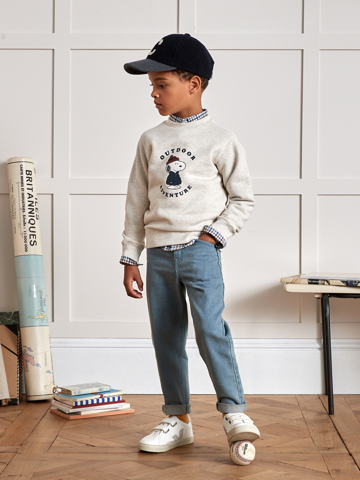 PULL COL ROND SNOOPY