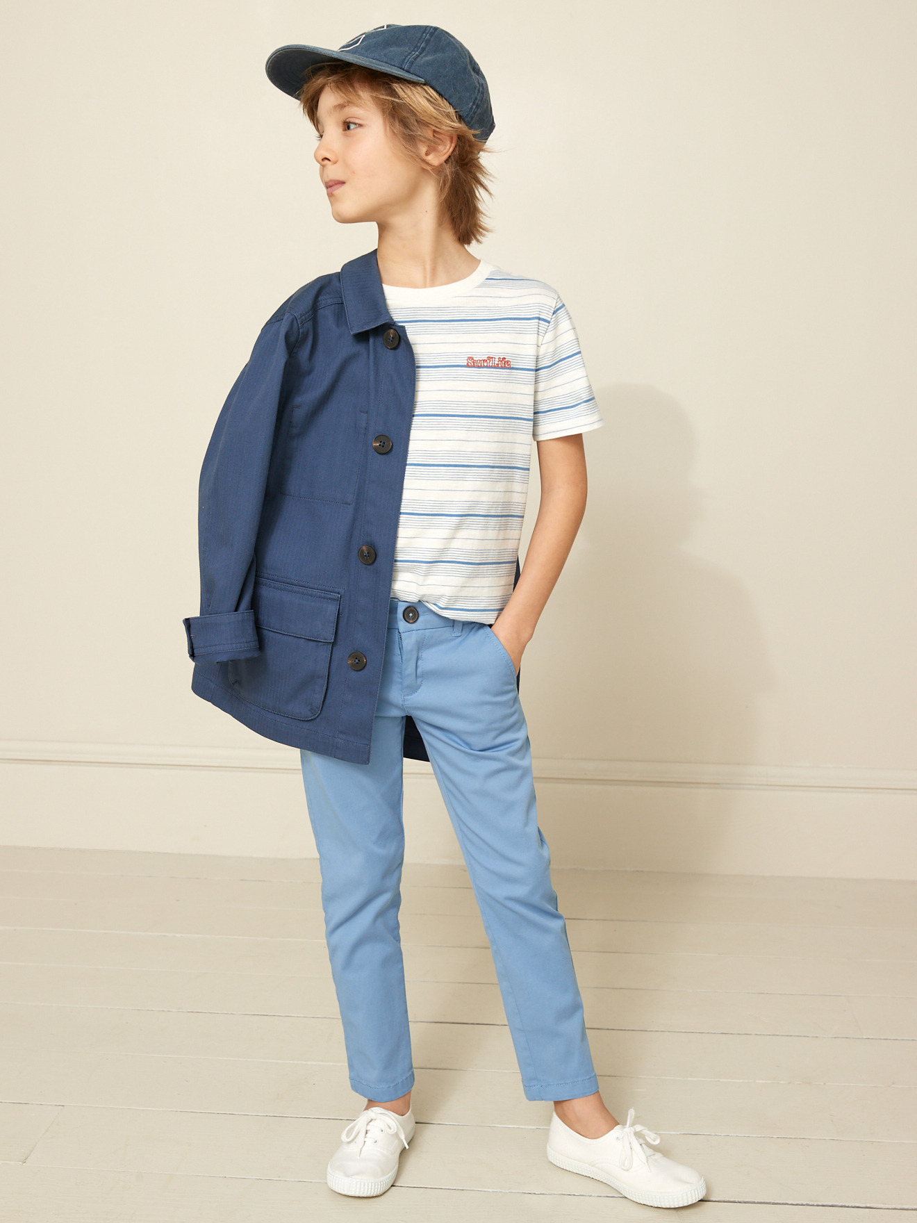 T-SHIRT  RAYURE BICO