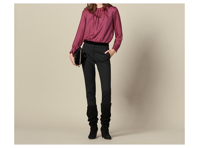 Pantalon de costume droit