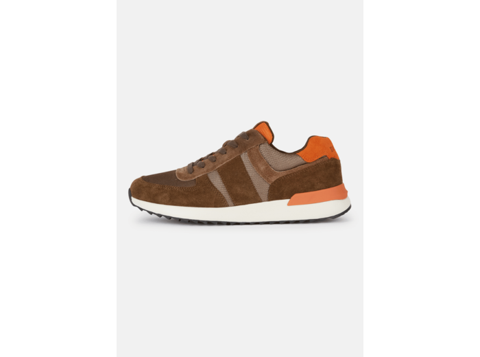 Baskets Gris Tourterelle en Cuir