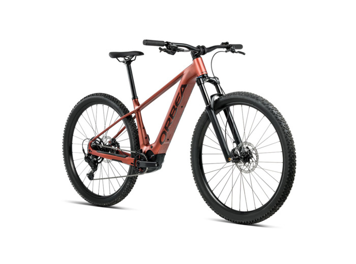 VTT semi rigide électrique URRUN 30 Rouge Mars/Bronze