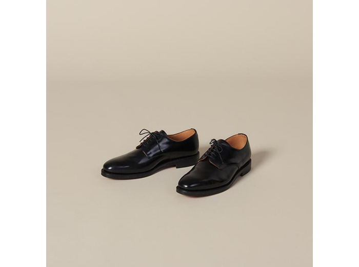 Derby en cuir
