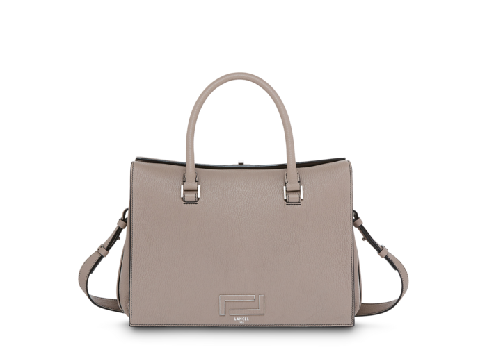 Pia de Lancel - Sac cabas - Cuir de chèvre grainé