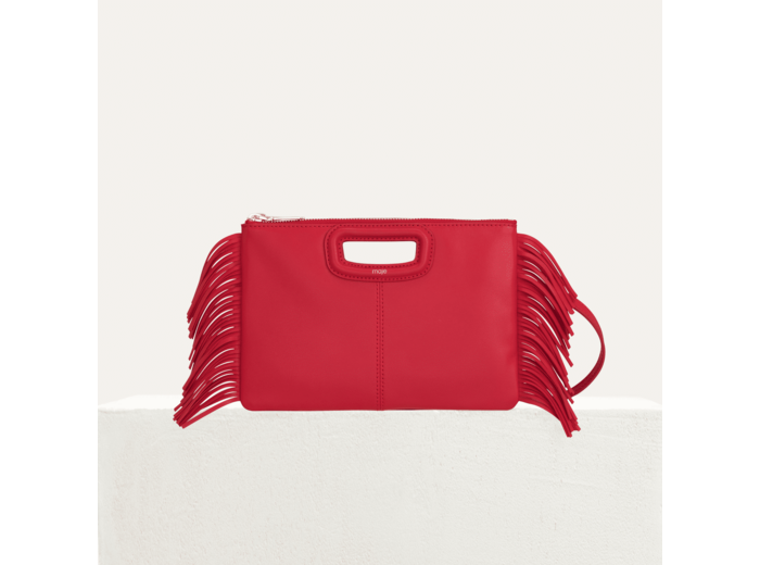 Pochette M Duo en cuir