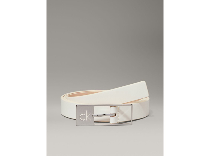 CEINTURE EN CUIR AVEC BOUCLE CARREE