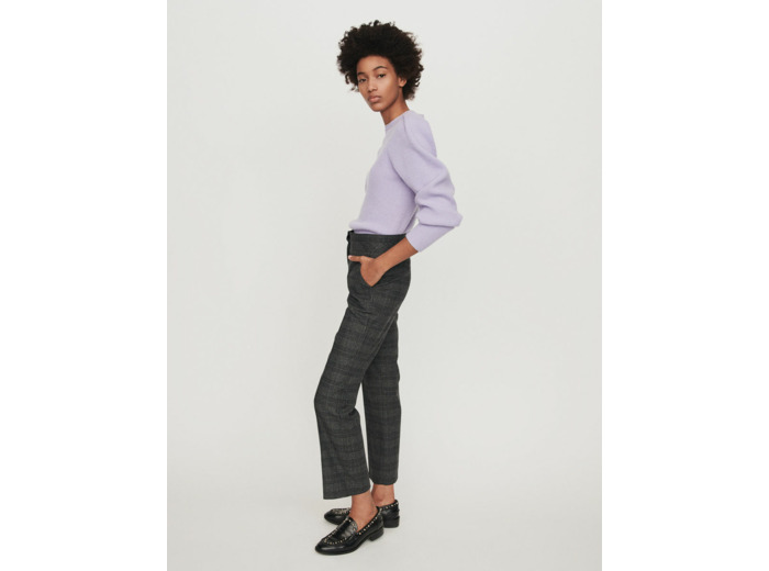Pantalon en prince-de-galles