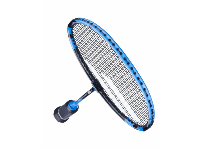 Raquette de badminton Enfant EXPLORER STRUNG NC Bleu
