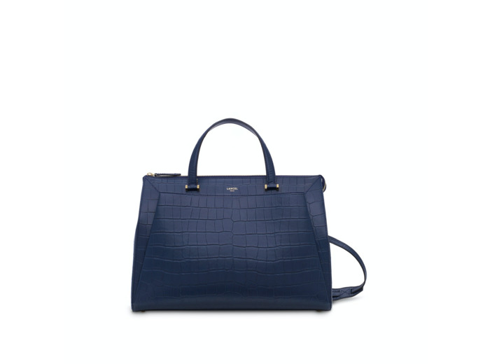 LISON DE LANCEL - Sac cabas - Grand modèle - Bleu Petrole