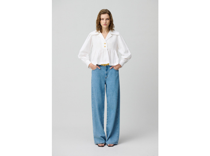 Blouse volantée