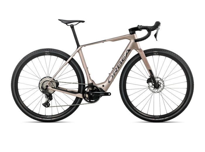 Vélo de gravel électrique DENNA M20 Nickel/Carbone
