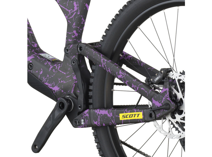 VTT tout suspendu RANSOM 920 Noir Carbone/Violet Craquelé