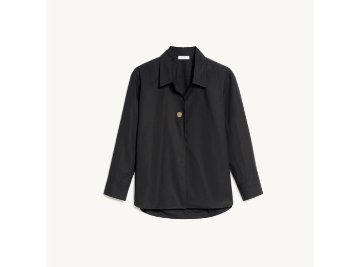 Chemise oversize à bouton fantaisie