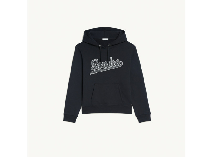 Sweat à capuche avec patch