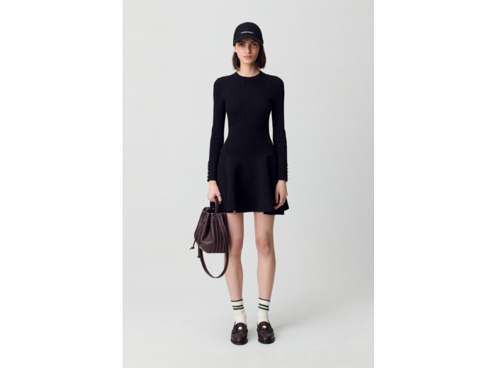 Robe courte patineuse