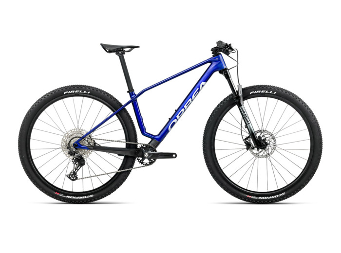 VTT semi rigide ALMA M50 Bleu Cobalt/Carbone