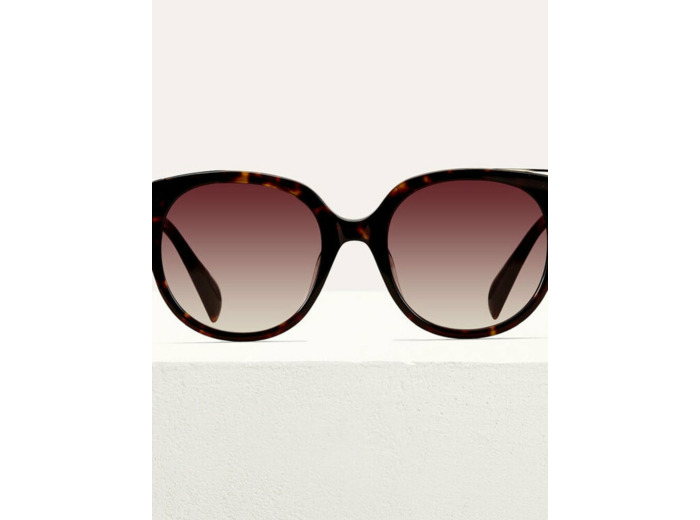 Lunettes de soleil en acétate et métal