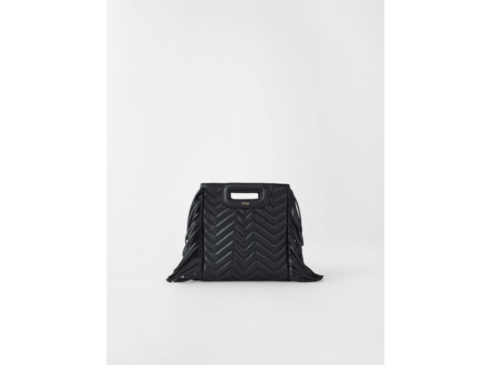 Sac M mini en cuir matelassé avec chaîne