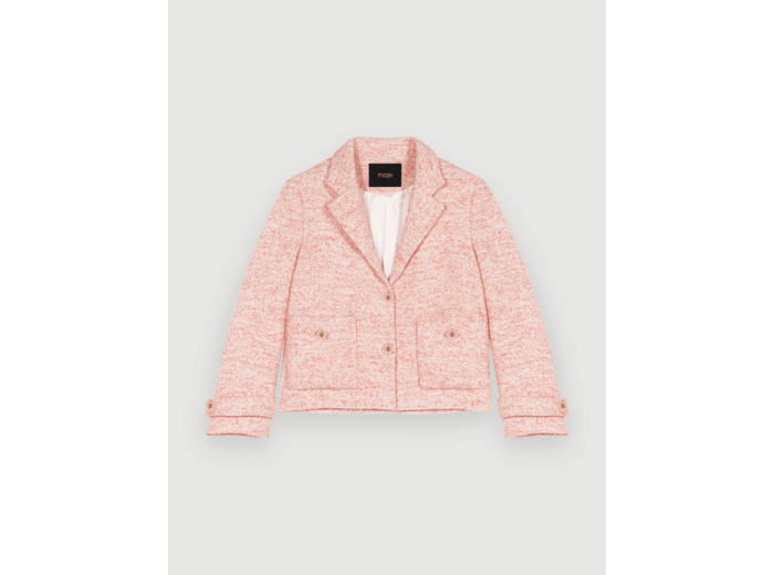 Veste de tailleur rose