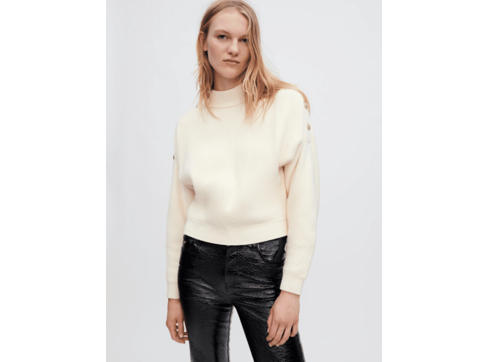 Cardigan en maille à bijoux chaines