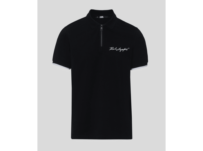 SIGNATURE ZIP POLO