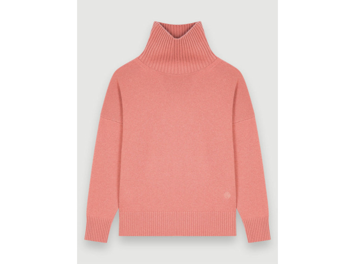 Pull ample en cachemire stretch