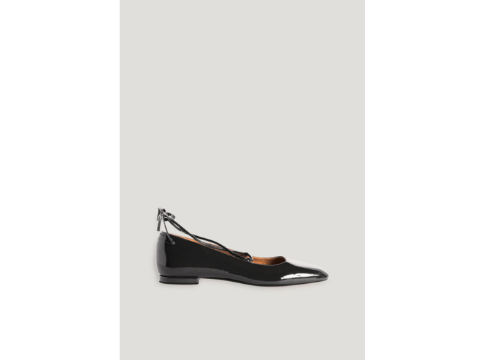 Ballerine cuir vernis