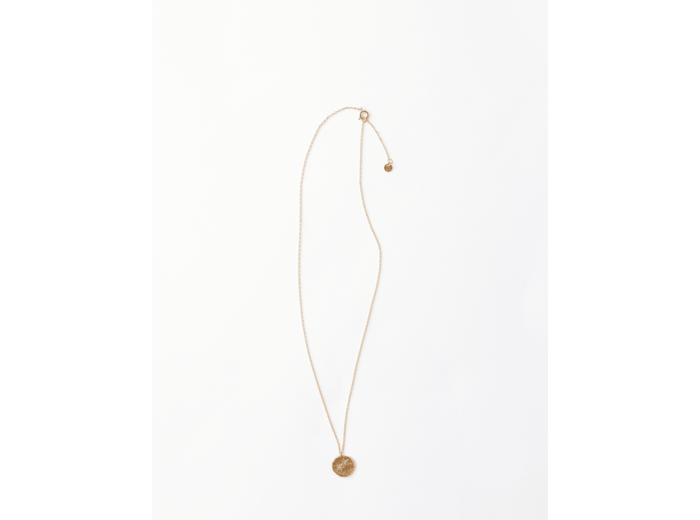 Collier "Mon Soleil" en plaqué or