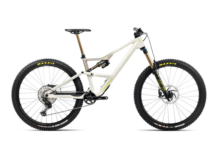 VTT tout suspendu OCCAM LT M10 Blanc Ivoire/Nickel
