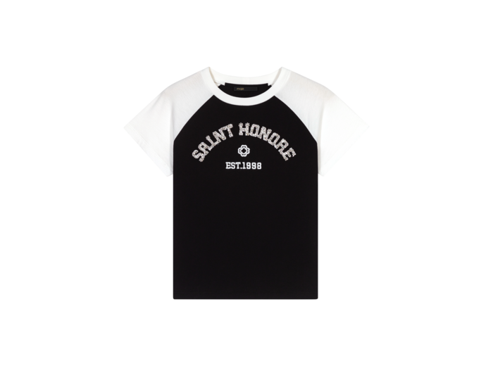 Tee-shirt Saint-Honoré à strass