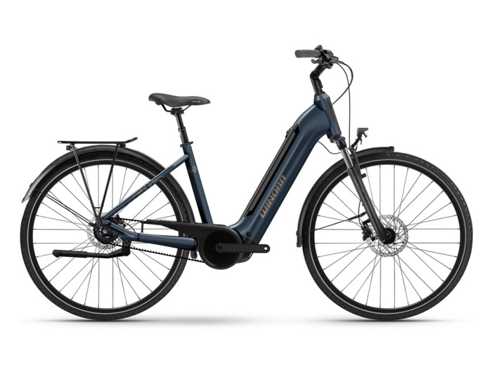 Vélo urbain/trekking électrique TRIA R5 Bleu Foncé