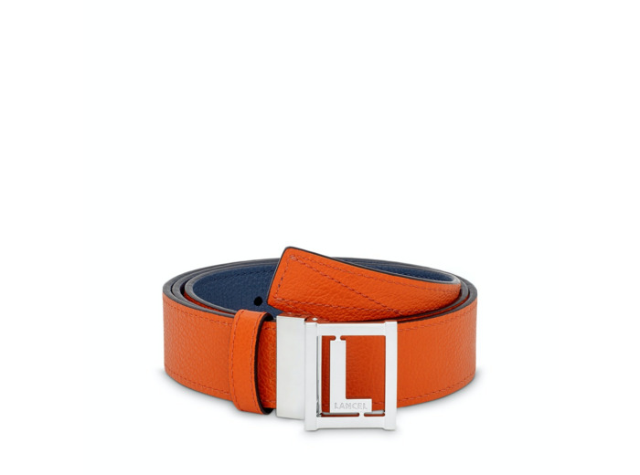 Max de Lancel - Ceinture réversible - Cuir grainé