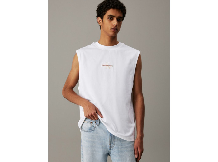 T-SHIRT SANS MANCHES MONOLOGO