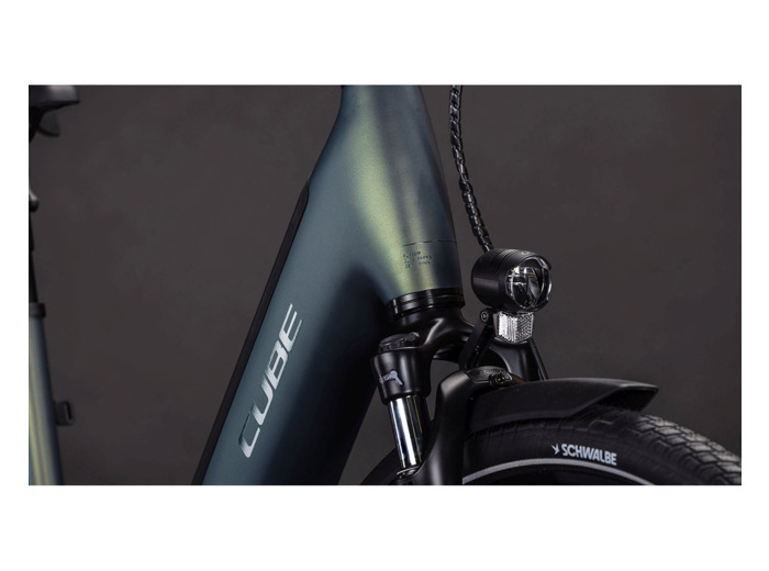 Vélo urbain électrique SUPREME RT HYBRID COMFORT EXC 600 Vert