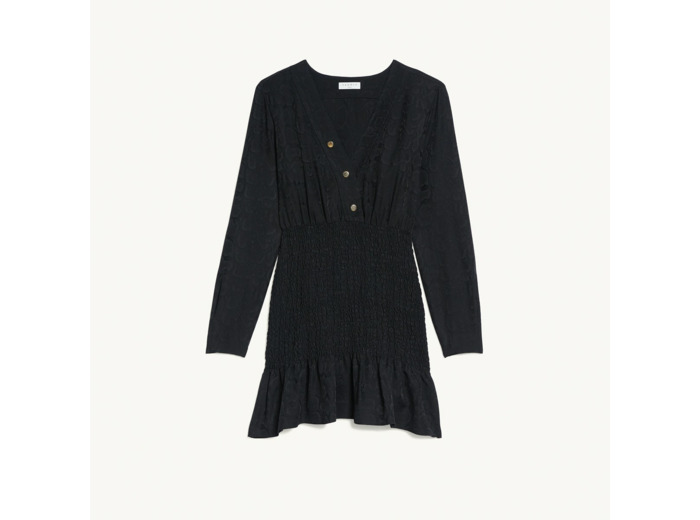 Robe courte avec smock