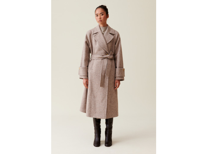 Manteau esprit trench 7/8ème