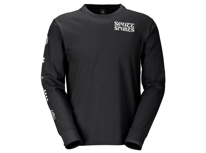 T-shirt manches longues Unisexe GRAPHIC Noir
