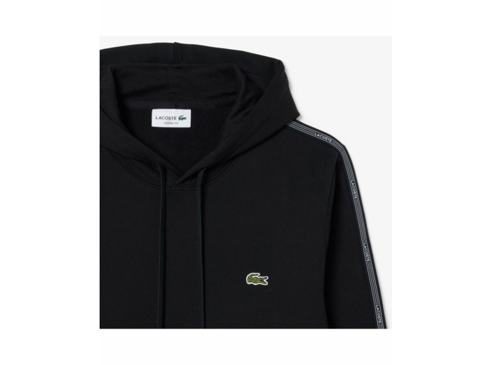 Sweat à capuche Homme TAPE Noir