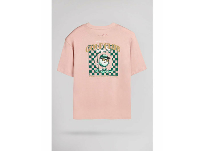 T-shirt en coton Enfant T-DAMIEN MC JR Rose
