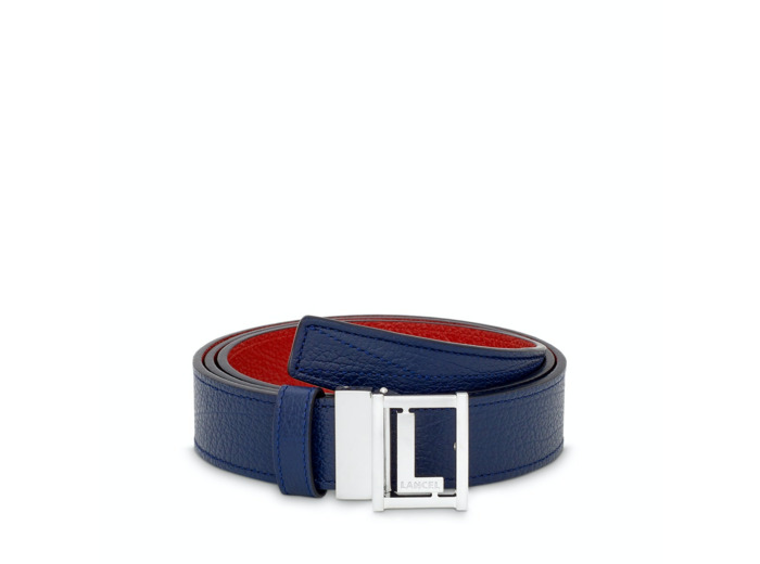Max de Lancel - Ceinture réversible - Cuir grainé