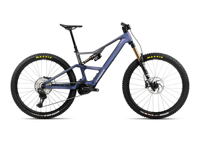 VTT tout suspendu électrique RISE LT M10 630W Tanzanite/Carbone